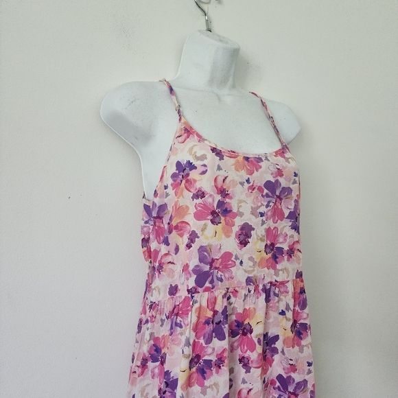 LoveShackFancy Faraday Floral-Print Slip Maxi Dress Size Medium - Picture 7 of 14